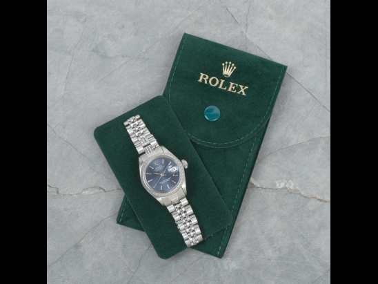 Rolex Datejust Lady 26 Blu Jubilee Blue Jeans Dial   Watch  6924